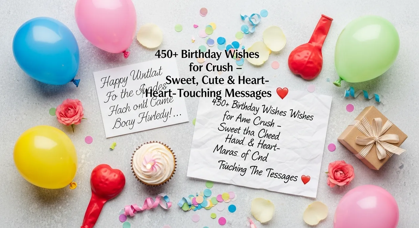 Birthday Wishes for Crush
