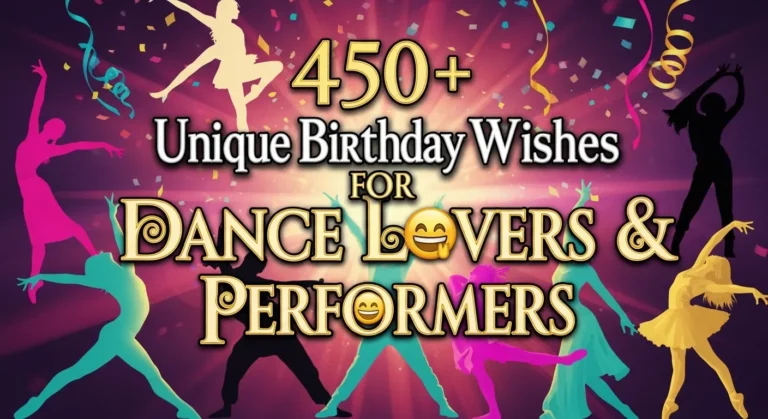 Birthday Wishes for Dancer
