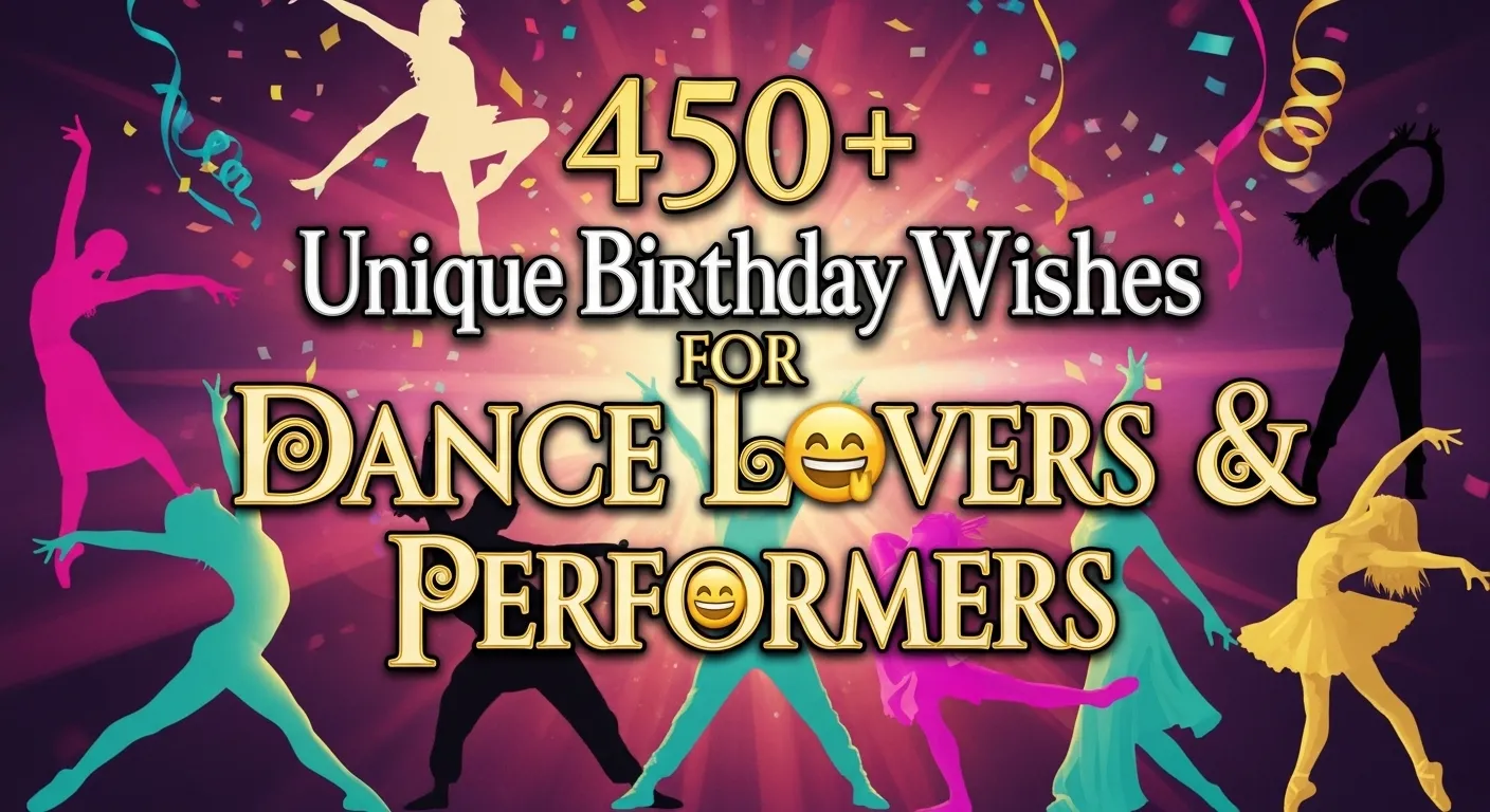 Birthday Wishes for Dancer