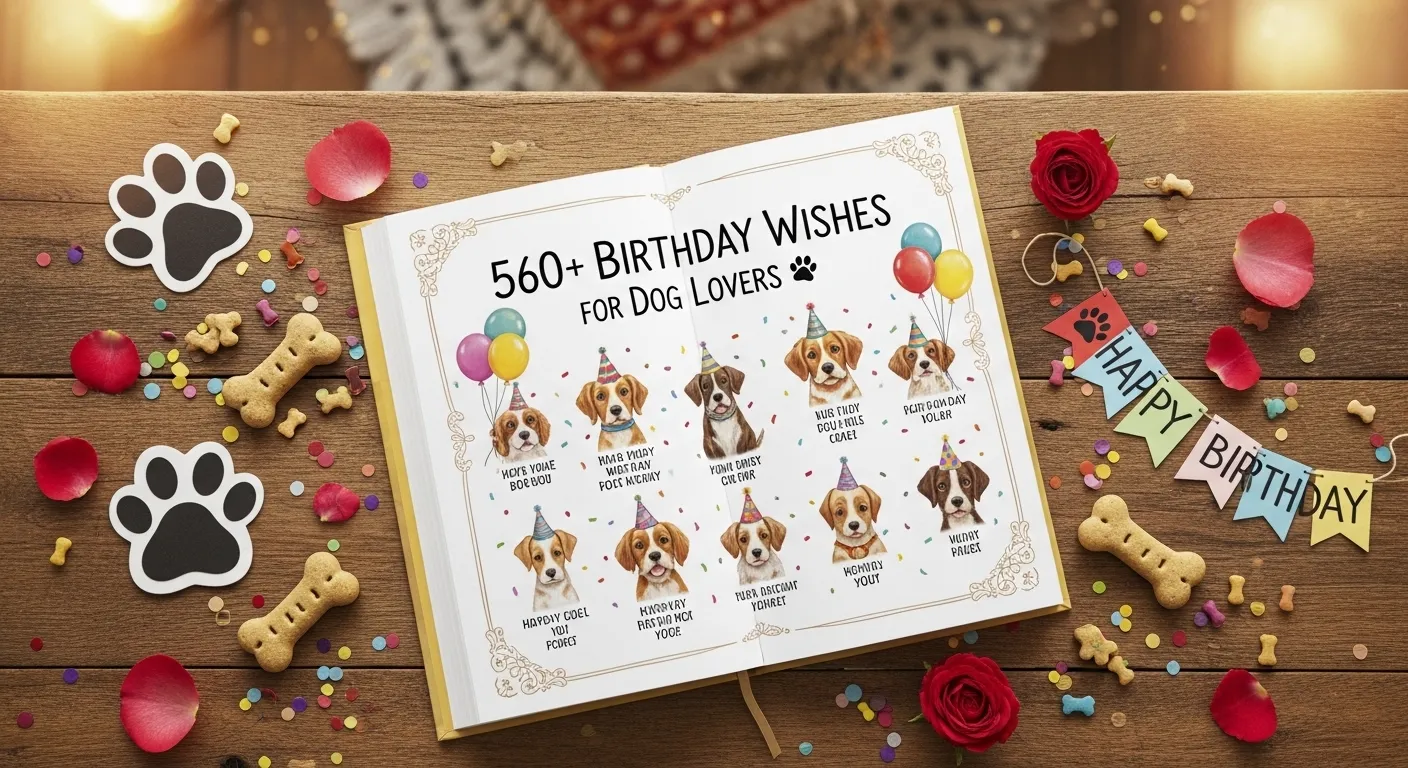 Birthday Wishes for Dog Lovers