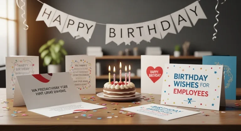 Birthday Wishes for Employee