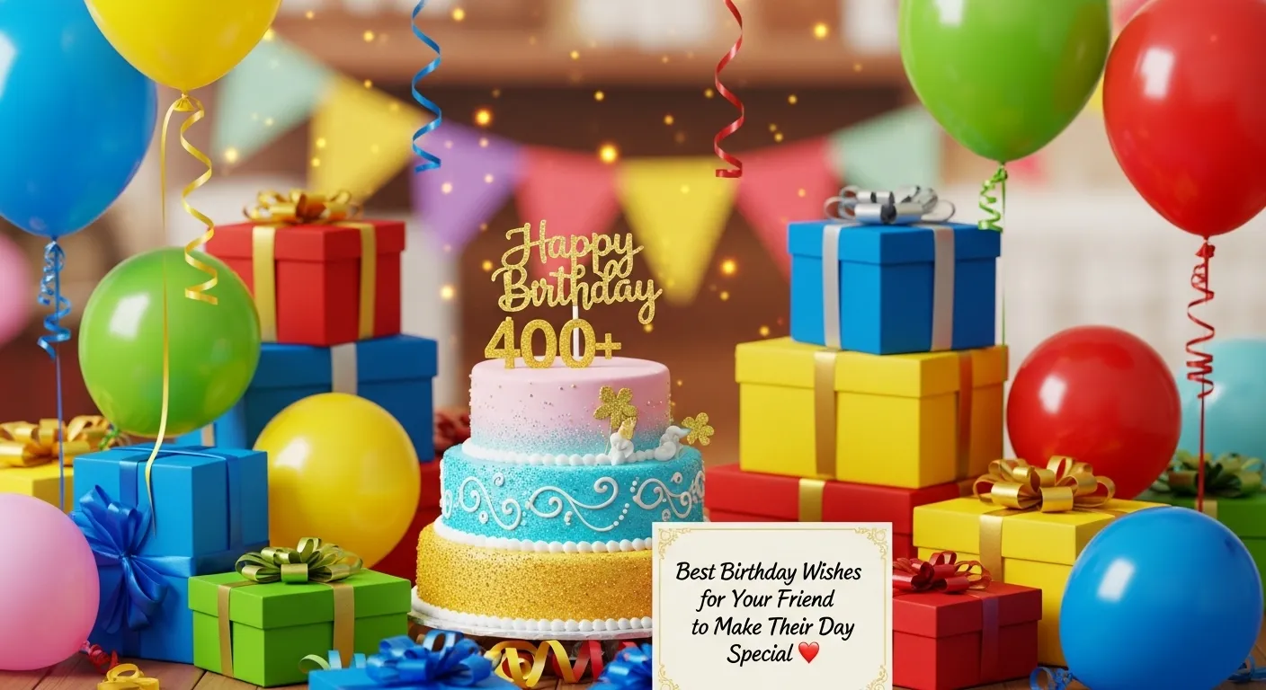 Birthday Wishes for Friend