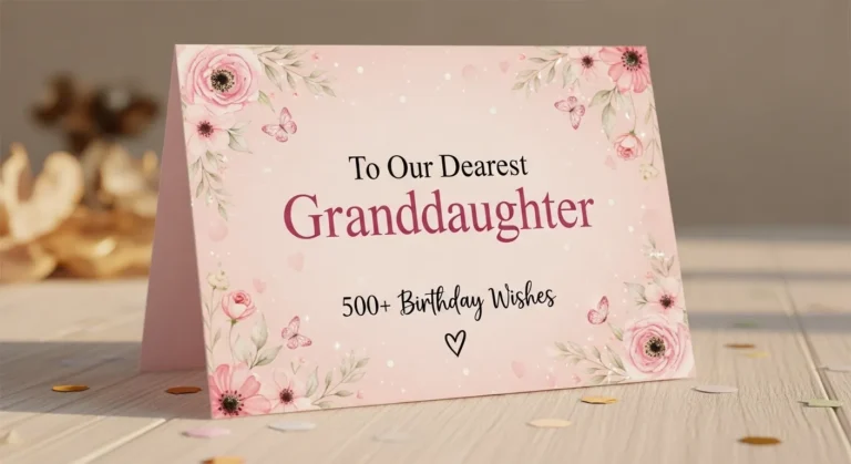 Birthday Wishes for Granddaughter from Grandparents