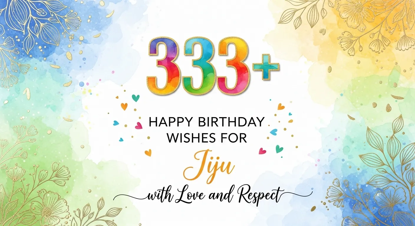 Birthday Wishes for Jiju