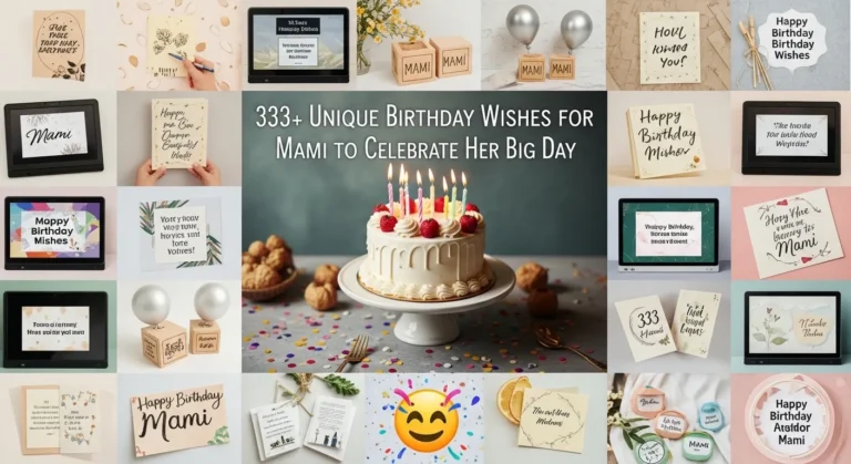 Birthday Wishes for Mami