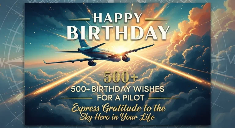 Birthday Wishes for Pilot