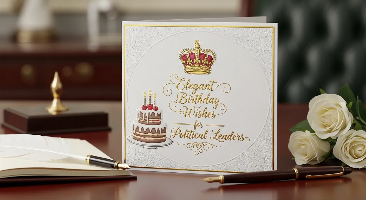 Birthday Wishes for Political Leader
