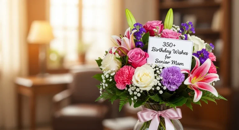 Birthday Wishes for Senior Mam
