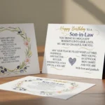 Birthday Wishes for Son-in-Law