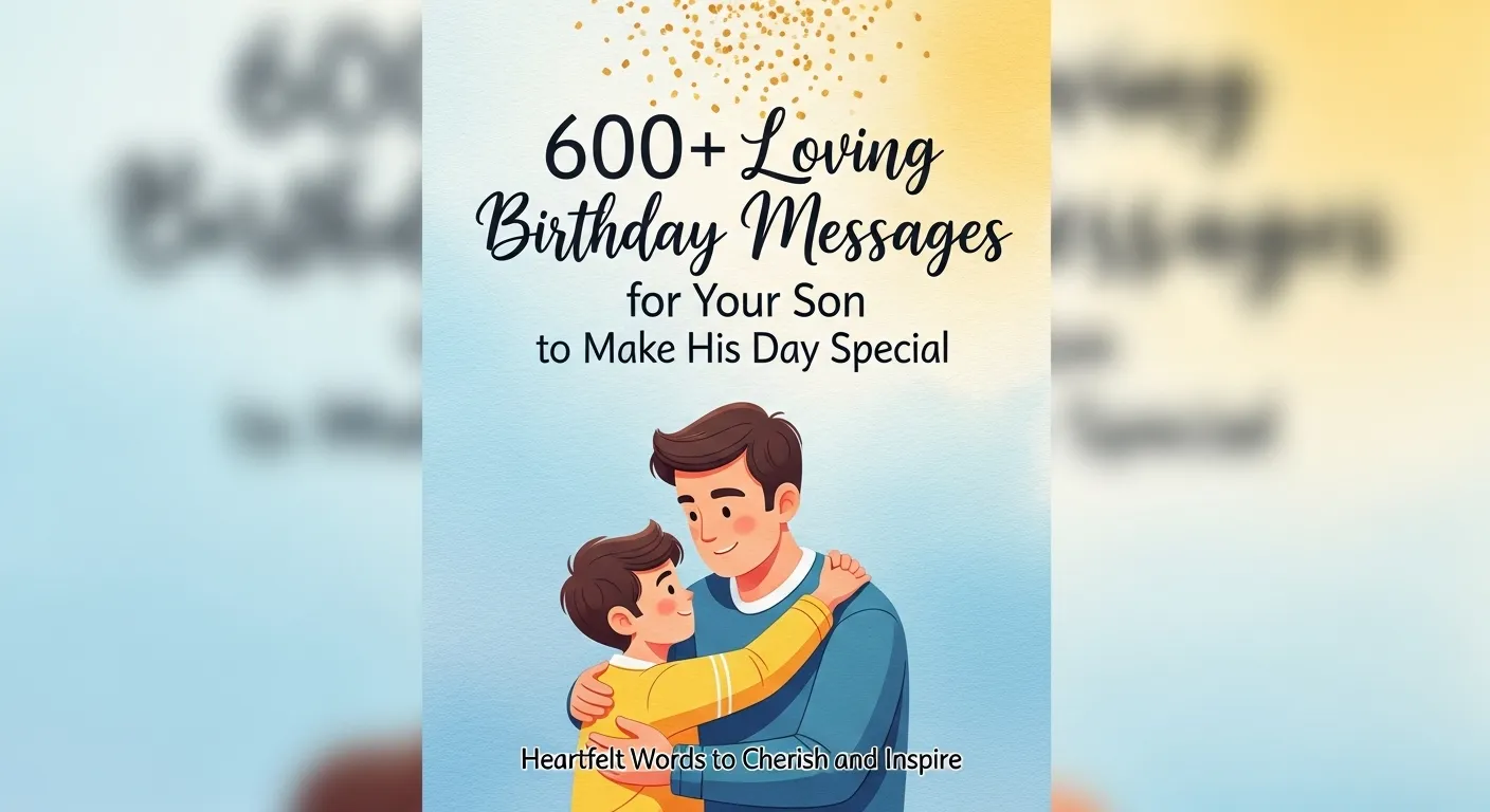 Birthday Wishes for Son