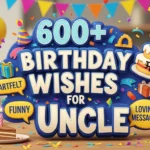 Birthday Wishes for Uncle