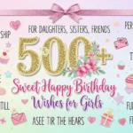 Happy Birthday Wishes for Girls