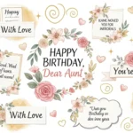 Heart Touching Birthday Wishes for Aunt