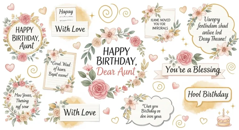 Heart Touching Birthday Wishes for Aunt