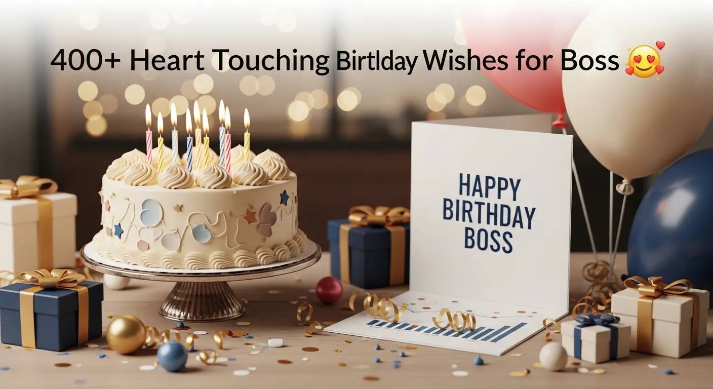 Heart Touching Birthday Wishes for Boss