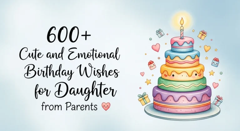 Heart Touching Birthday Wishes for Daughter