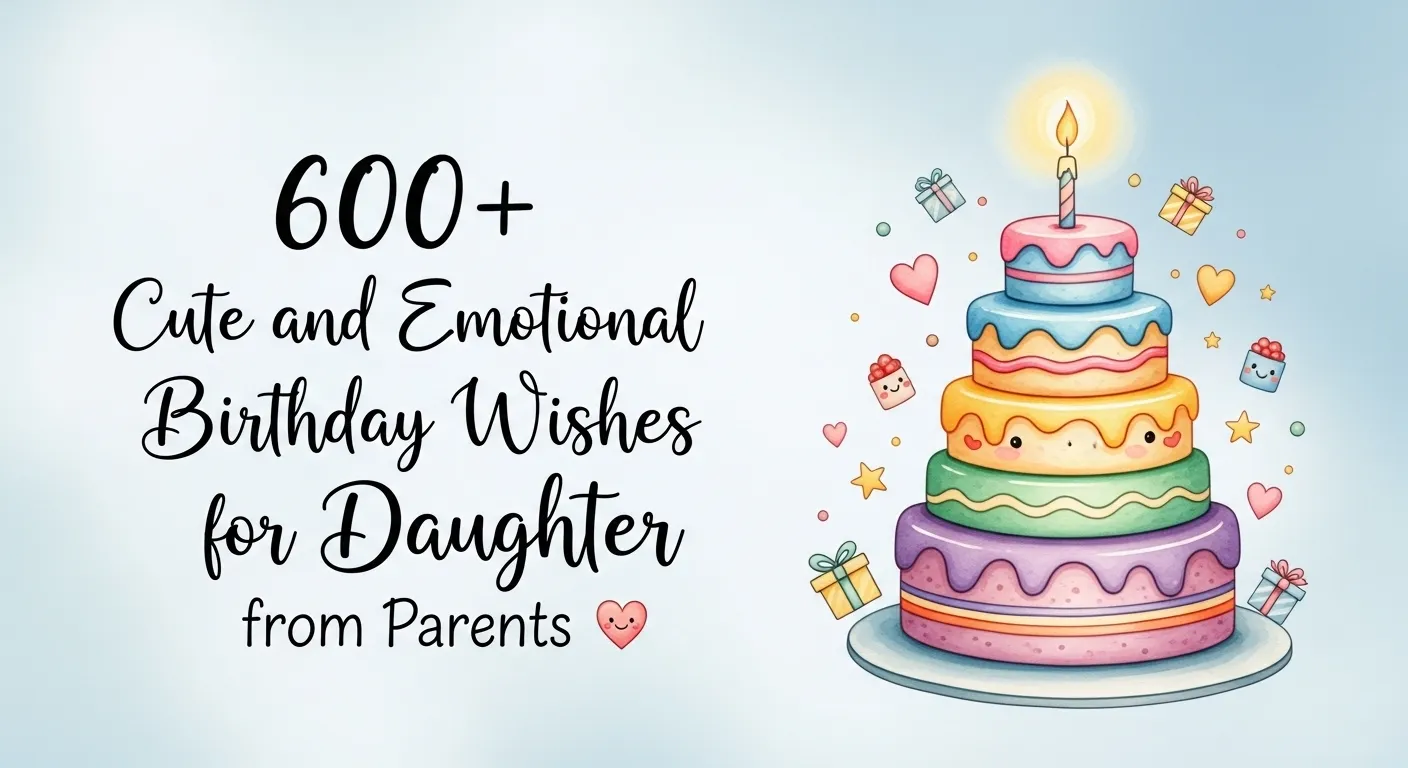 Heart Touching Birthday Wishes for Daughter