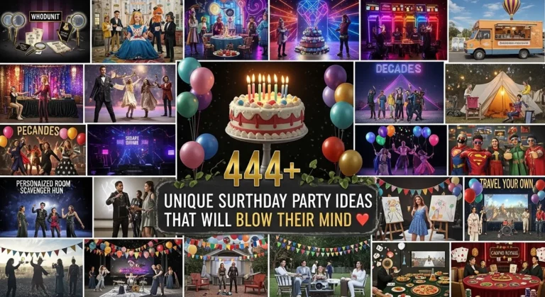 Surprise Birthday Party Ideas