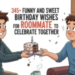 Sweet Birthday Wishes for Roommate