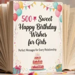 Sweet Happy Birthday Wishes for Girls