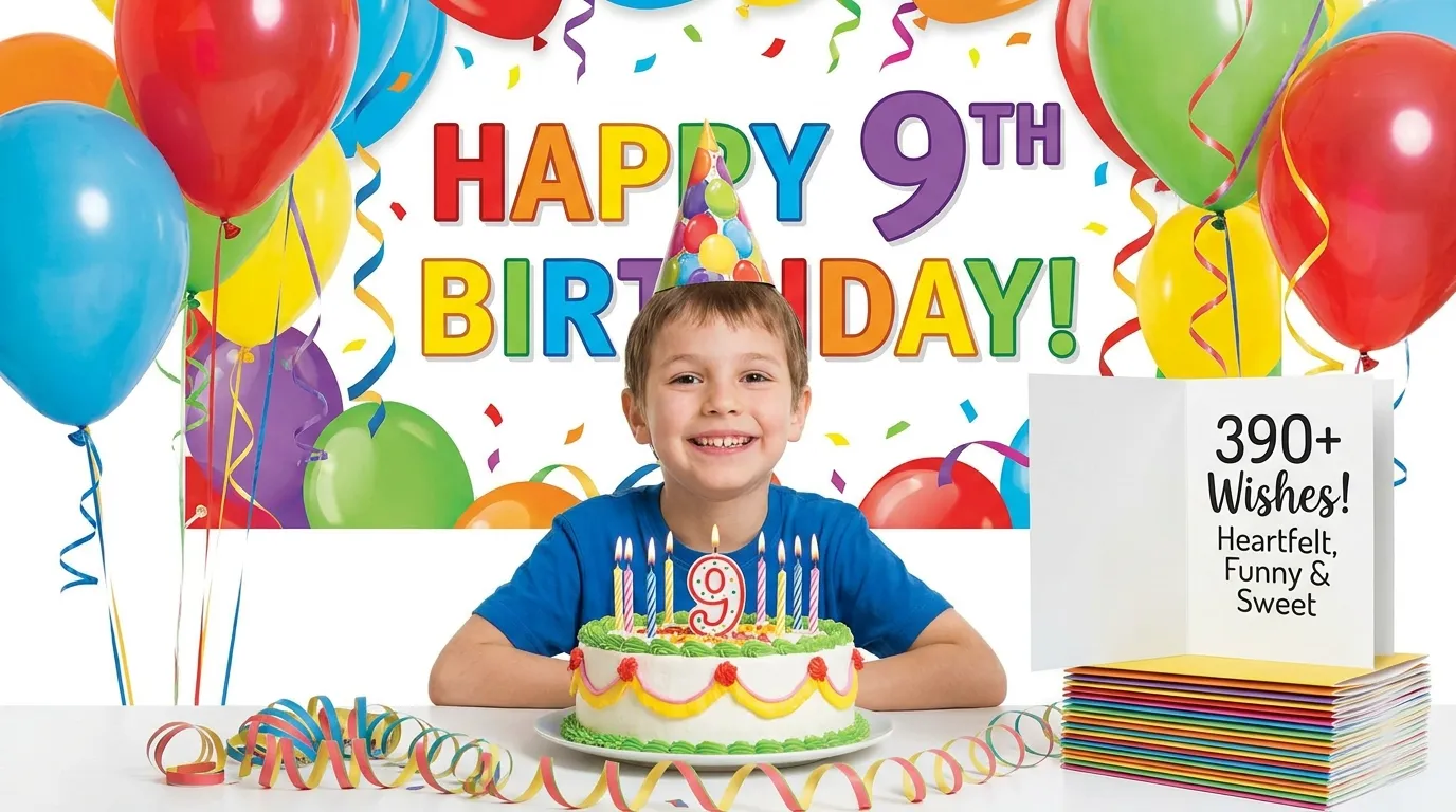9th Birthday Wishes