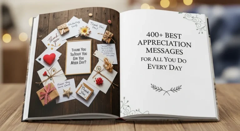 Appreciation Messages for All You Do