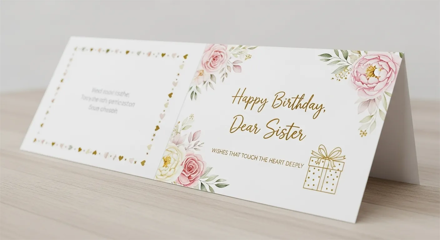 Birthday Wishes for Sister