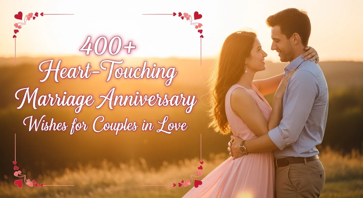 Marriage Anniversary Wishes for Couples