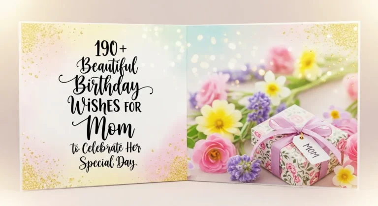 Special Birthday Messages for Mom