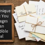 Thank You for Amazing Meal Messages
