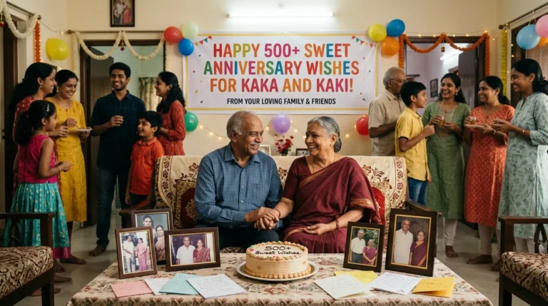 Anniversary Wishes for Kaka and Kaki
