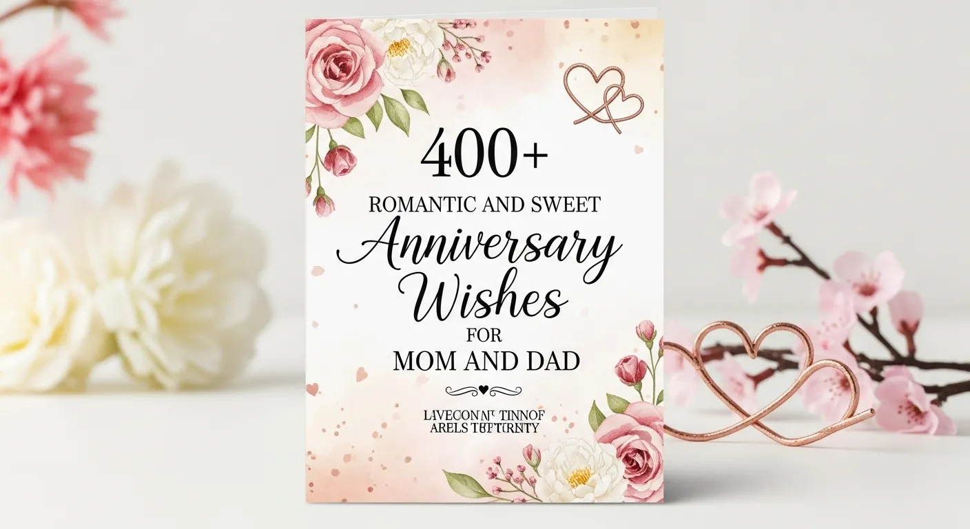 Anniversary Wishes for Mom and Dad