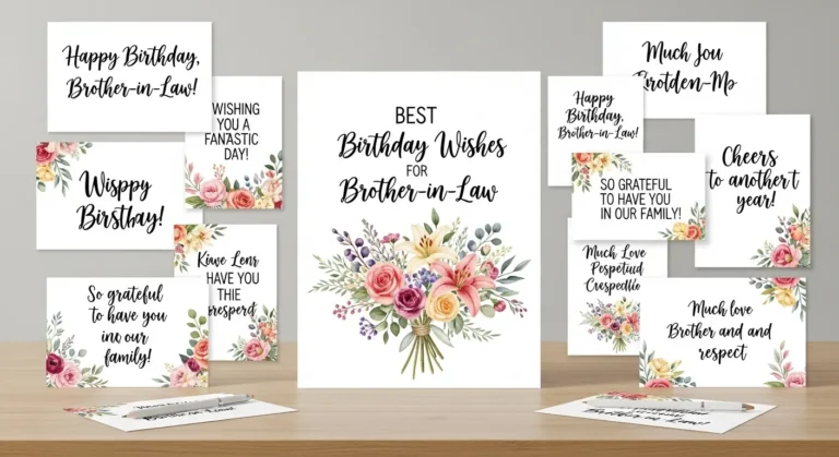 Best Birthday Wishes for Brother-in-Law