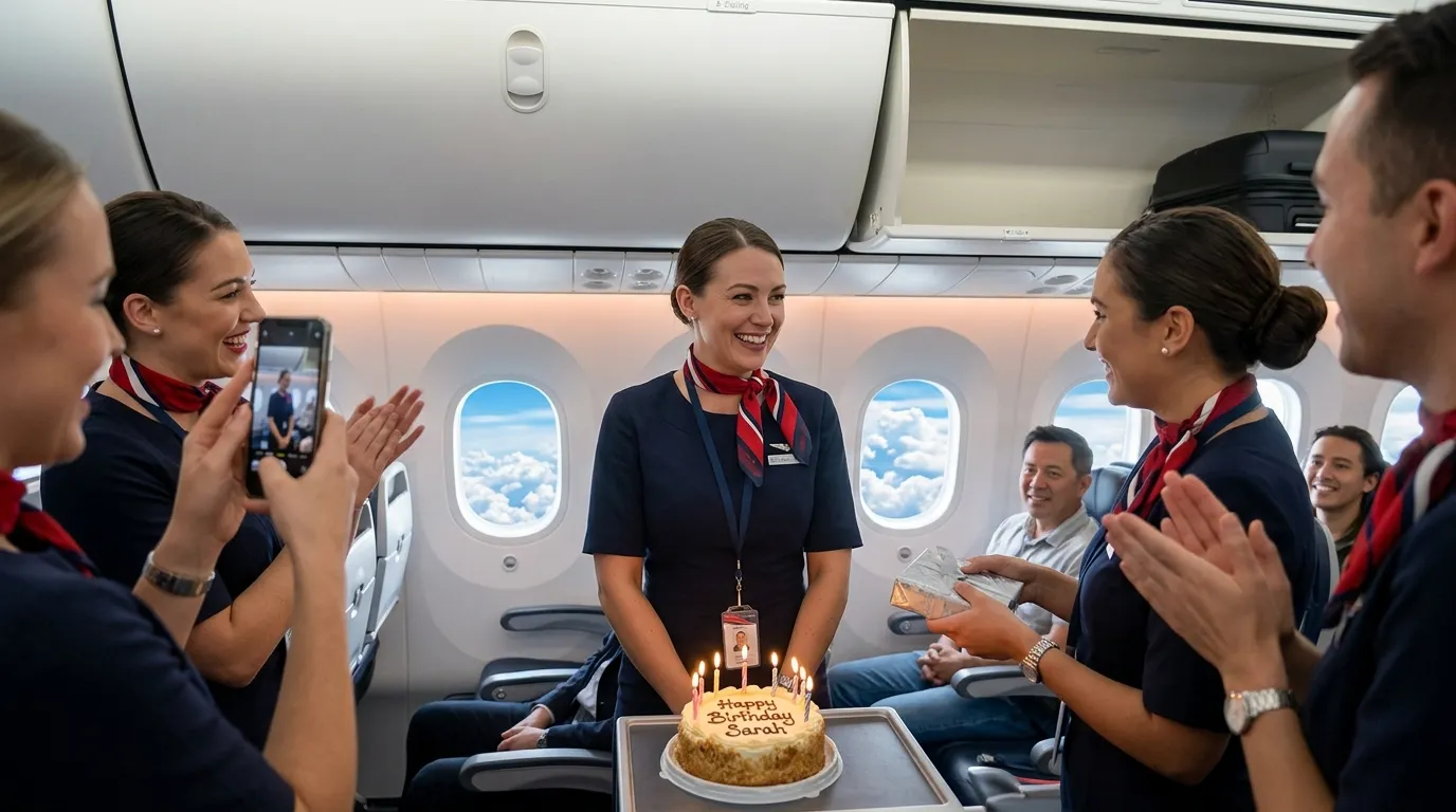 Birthday Wishes for Cabin Crew