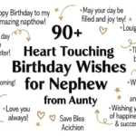 Birthday Wishes for Nephew from Aunty