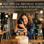 Birthday Wishes for Photographer