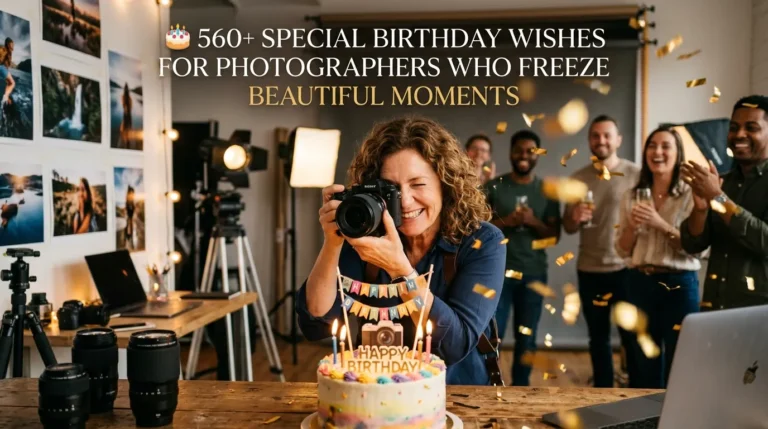 Birthday Wishes for Photographer