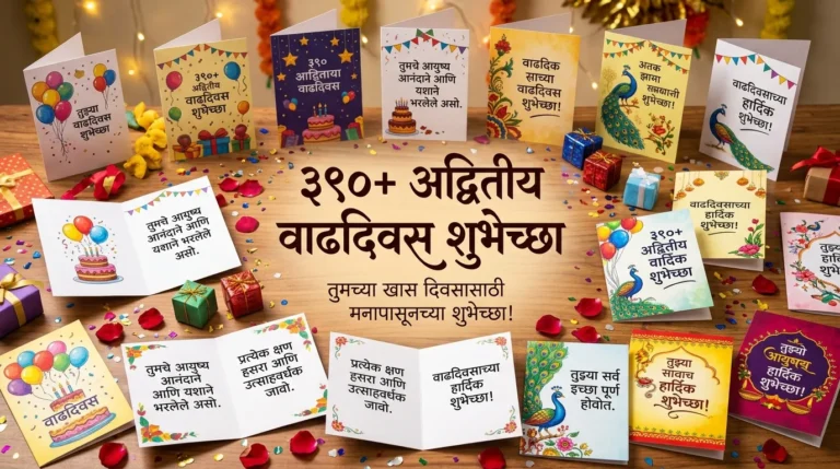 Birthday Wishes in Marathi
