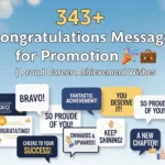 Congratulations on Promotion Messages