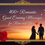 Good evening messages