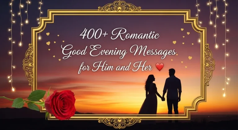 Good evening messages
