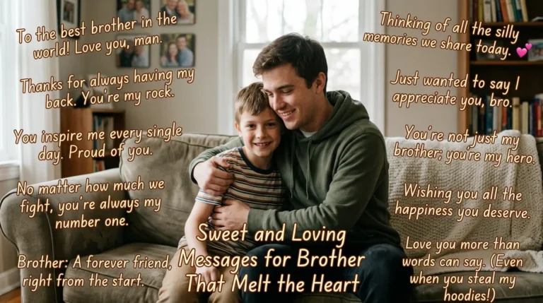 Love Messages for Brother
