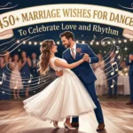 Marriage Wishes for Dancer