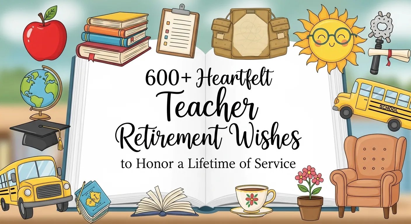 Teacher Retirement Wishes