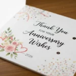 Thank You Messages for Anniversary Wishes